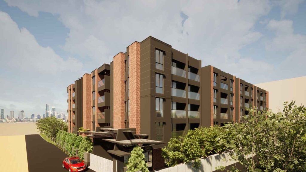 DS MAX Swastika — North-East elevation